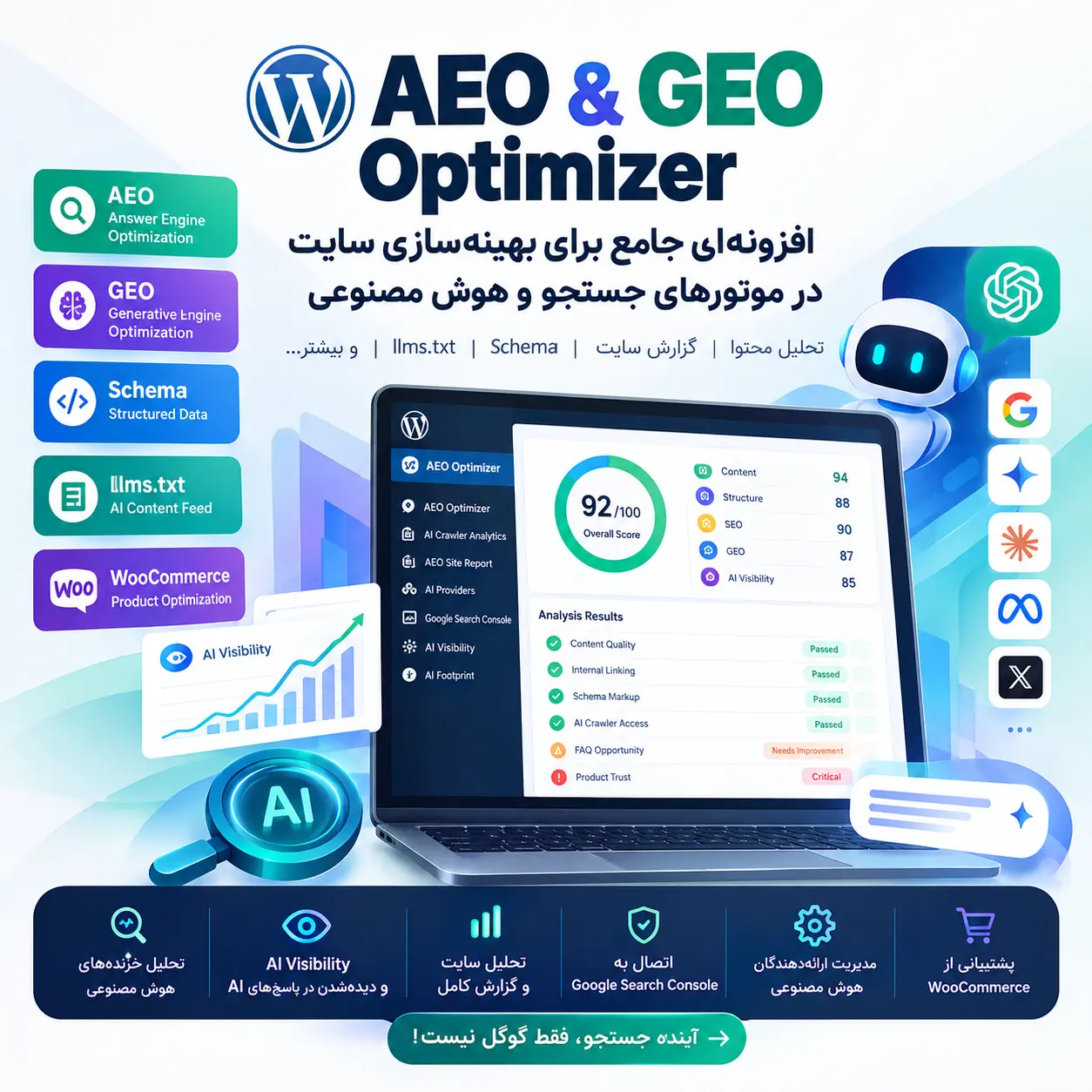 افزونه AEO & GEO Optimizer